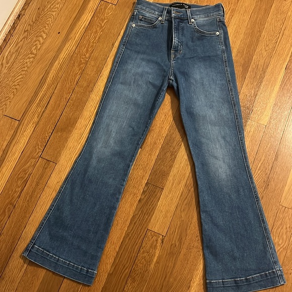 EUC Veronica Beard Carson Ankle Flare High Rise SZ 26 - Picture 5 of 5